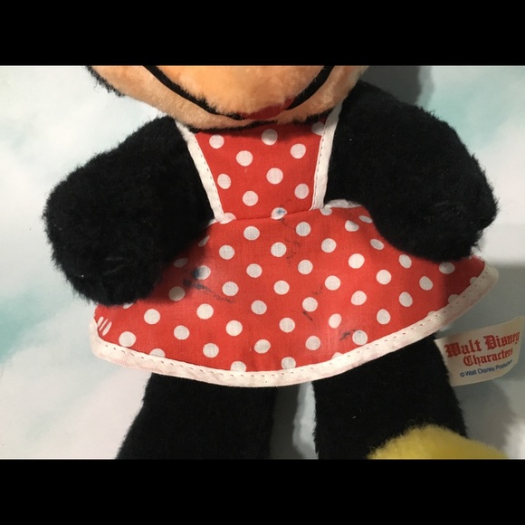 WALT DISNEY PRODUCTIONS VTG 50s MINNIE MOUSE PLUSH - Picture 16 of 16